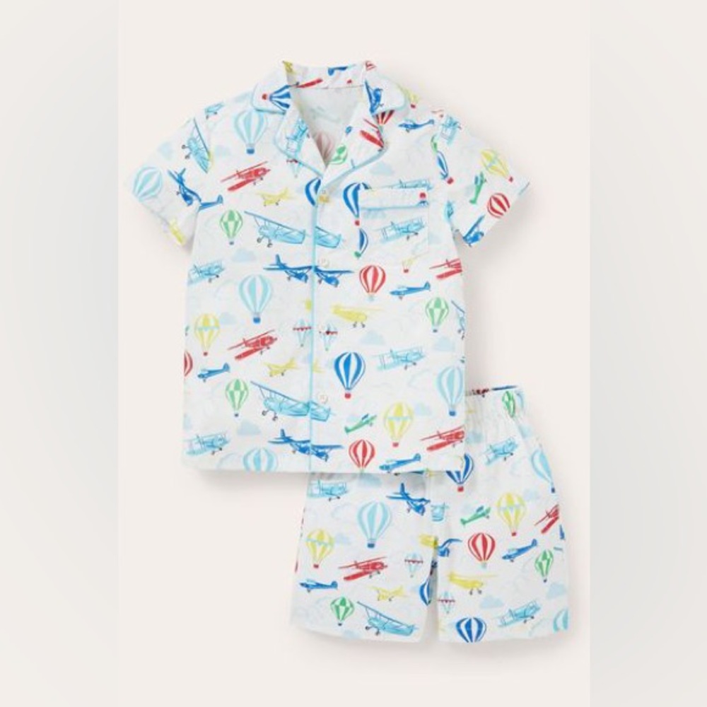 Boden White Nostalgic Short Pyjama Set( new)